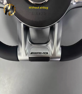 Volant de course sport en cuir de haute qualité et fibre de carbone pour <span class=keywords><strong>Mercedes</strong></span>-Benz Classe E (W212/W213) Classe C GLA/GLC/GLE/GLS - Product Image 6