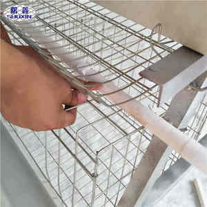 Cage à poules de type 4 à 4 étages pour 128 poules, pour poulailler, ferme avicole - Product Image 3