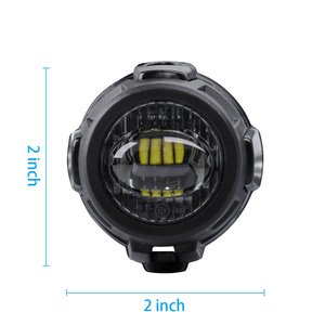 Luces auxiliares para motocicleta, focos antiniebla de conducción, 40W, 6000K, para R1200GS, F800, <span class=keywords><strong>Honda</strong></span>, CRF1100L, <span class=keywords><strong>Africa</strong></span> <span class=keywords><strong>Twin</strong></span> - Product Image 5