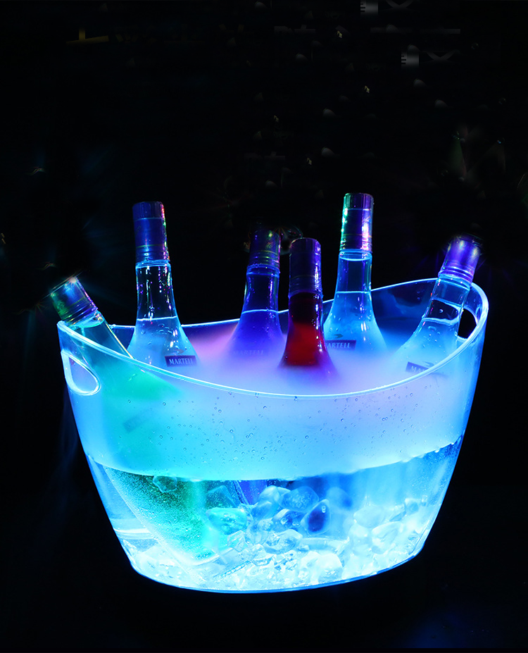 B seau à glace dégradé coloré