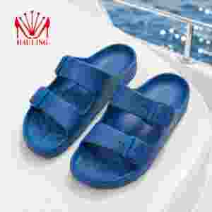 Sandales légères imperméables en EVA à deux brides avec boucles réglables, semelle antidérapante et coussinée pour la plage et la piscine - Product Image 1