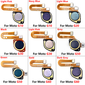 Bouton d'accueil pour Motorola Moto G10 G20 G30 G50 G60 capteur d'empreintes digitales capteur d'identification tactile maison câble flexible ruban - Product Image 3