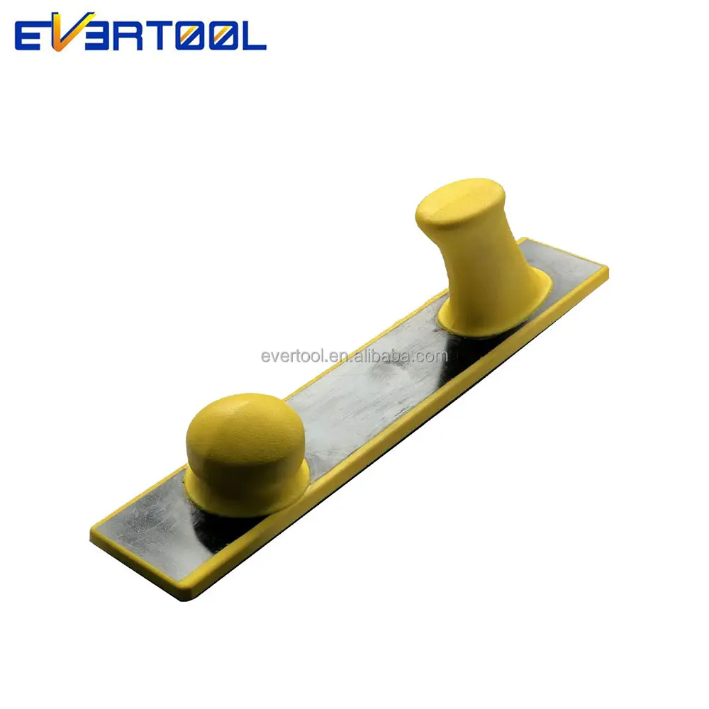 EVERTOOL 70x390mm Almohadilla de respaldo de bloque de lijado para lijadora manual Herramienta abrasiva