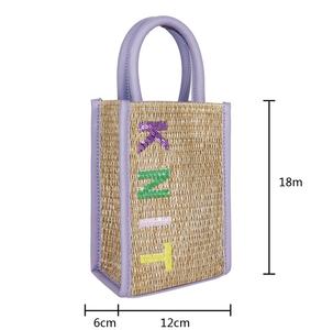 New Style Customized LOGO IMAGE Printable Shipping Large Personalized Initial <b>Canvas</b> <b>Beach</b> Bag Monogrammed Gift Tote Bag Women - Product Image 3