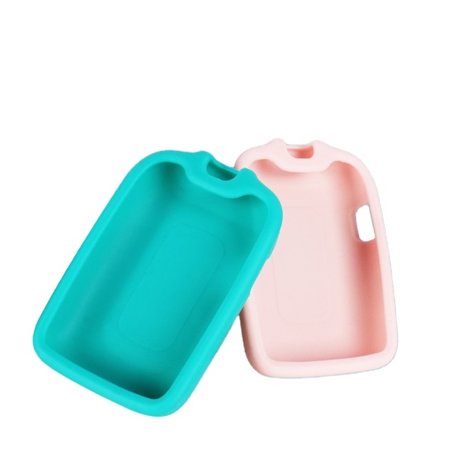 Custom Cutting Pink Silicone Protective Case for Hard Disk-WJM Brand