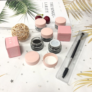 Pomata per Sopracciglia in Crema Colorante 10 Colori Marrone Scuro Impermeabile Resistente al Sudore Lunga Durata Trucco Personalizzato Forniture per Sopracciglia - Product Image 2