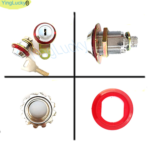 Pièces de serrure de porte de borne d'arcade 35 mm 45 mm, outil de boîte à monnaie anglaise pour boîte <span class=keywords><strong>aux</strong></span> <span class=keywords><strong>lettres</strong></span> et borne d'arcade à pièces - Product Image 4