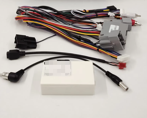 กรอบคุณภาพสูงสำหรับฟอร์ด มัสแตง จอปุ่มกดแบบแข็ง สำหรับเครื่องเล่นมัลติมีเดียในรถยนต์ สำหรับเครื่องเล่นดีวีดี วิทยุ ระบบนำทาง กรอบระบุตำแหน่ง - Product Image 2