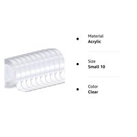 Autocollant en gel transparent découpé sur mesure, adhésif amovible multi-usages, lavable, réutilisable, épaisseur 1-2 mm, ruban adhésif nano double face