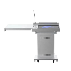 Equipo de material escolar de oficina, pantalla de <span class=keywords><strong>atril</strong></span> digital de <span class=keywords><strong>aluminio</strong></span>, micrófono de conferencia ajustable, PC táctil AIO de 21,5 pulgadas - Product Image 4