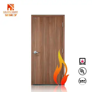 WH phê duyệt nội thất gỗ nhiều lớp 90 phút lửa đánh giá trung tâm mua sắm bằng gỗ tùy chỉnh cửa lửa