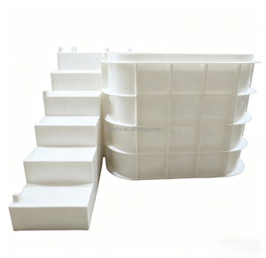 Piscina Bautismal <span class=keywords><strong>de</strong></span> PP Personalizada con Escalones Antideslizantes, Piscina Mikveh y Ghusl, Tanque <span class=keywords><strong>de</strong></span> Baño <span class=keywords><strong>de</strong></span> Limpieza <span class=keywords><strong>de</strong></span> <span class=keywords><strong>Agua</strong></span> <span class=keywords><strong>a</strong></span> <span class=keywords><strong>Medida</strong></span>, Duradero y <span class=keywords><strong>a</strong></span> Prueba <span class=keywords><strong>de</strong></span> Fugas - Product Image 1