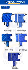 WANJIA Giacca per Vitelli Resistente, Impermeabile e Antivento in Poliestere, Cappotto per Vitelli Neonati e Animali da Fattoria, Nuovo - Product Image 4
