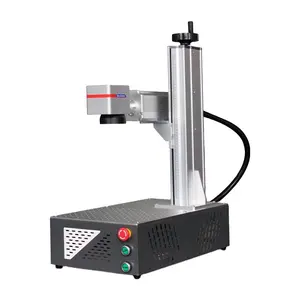 Mini marqueur rotatif rotatif 20W 30W Machine à gravure laser pour chien Machine de marquage laser à fibre avec laser à fibre max/raycus/jpt