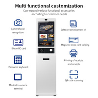 Kiosque de paiement de stationnement en libre-service avec NFC et SDK, pour utilisation en extérieur, reconnaissance automatique intelligente, panneau en verre trempé
