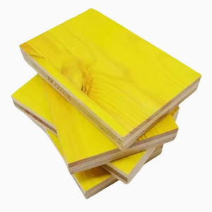 Inşaat için 3000X500X21mm sarı su geçirmez <span class=keywords><strong>3</strong></span> kat kepenk kontrplak - Product Image 4