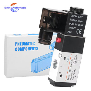 Válvula Solenoide de Control Neumático 3V210 NPT1/4 G1/8 para Automatización de Procesos de Maquinaria Neumática Industrial, 5 Vías, 2 Posiciones - Product Image 4