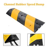 Rampa protectora para cables de acero, sujetacables, puente modular para cables de suelo, tubo protector de cables, puente de conductos de cables
