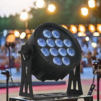 Flight Case pour led par light IP65 12x10w RGBW 4in1 Led Par Batterie Sans Fil Wifi Batterie Uplight Étanche Led Par Light