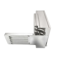 Projecteur DMD puce LED Cob 3LCD DLP refroidissement par Air dissipateur thermique Anod 6063 6061 aluminium fermeture éclair aileron soudure VFD caloduc IPC refroidisseur