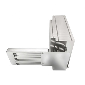 Chiếu DMD chip LED COB 3LCD DLP làm mát không khí tản nhiệt Anod 6063 6061 nhôm dây kéo vây Hàn VFD heatpipe <span class=keywords><strong>IPC</strong></span> <span class=keywords><strong>Cooler</strong></span> - Product Image 1