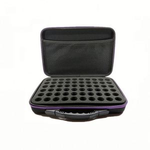 EVA Essential Oil Case 60 Slots 0.3/0.5oz Handle Storage Organizer Travel Portable Carrying Bag Waterproof Protection Holder - Product Image 4