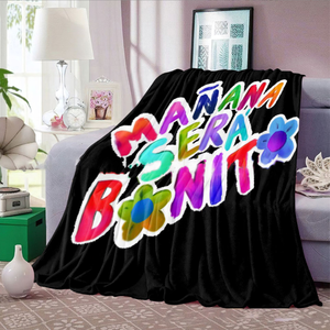 Manta de Franela Sublimada <span class=keywords><strong>Karol</strong></span> <span class=keywords><strong>G</strong></span> Mañana Será Bonito 2024, Gran Venta - Product Image 5