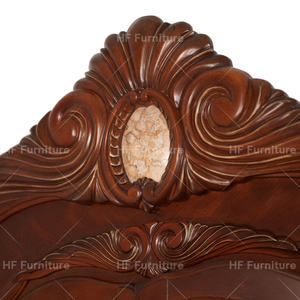 Lemari pakaian Kamar Tidur klasik, lemari pakaian kayu solid dengan laci furnitur kamar tidur pedesaan - Product Image 5