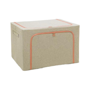 Cajas de Almacenamiento de Tela Plegables Reutilizables de Alta Calidad, Organizadores Rectangulares para Ropa - Product Image 1