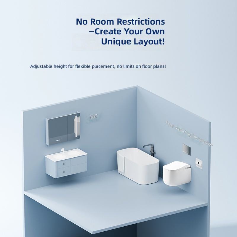 Sampling Method Remote Sensing Modern Ceramic Wall Mounted Smart Toilet Automatic Deodorization Foot ...