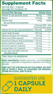 Cápsulas de Vitaminas para el Cuidado de la Salud del Corazón y el Control de la Presión Arterial, Suplementos Dietéticos para Adultos, Marca Privada OEM al por Mayor - Product Image 5