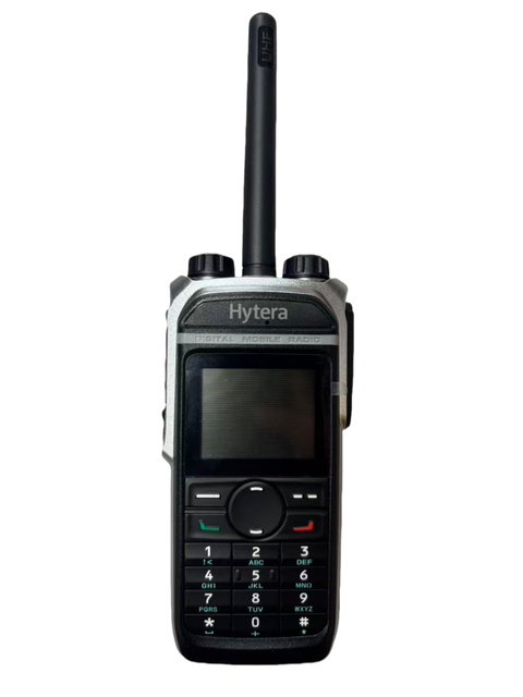 Hytera PD685 PD682 PD680 DMR Digital Two Way Radio IP67 Waterproof Metal Frame Full Keypad UHF/VHF Slim Handheld Walkie Talkie
