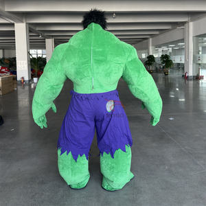 Superventas Unisex inflable adulto personaje de dibujos animados Cosplay <span class=keywords><strong>Hulk</strong></span> Monsters Inc mascota disfraz dibujado a mano actividades publicitarias - Product Image 6