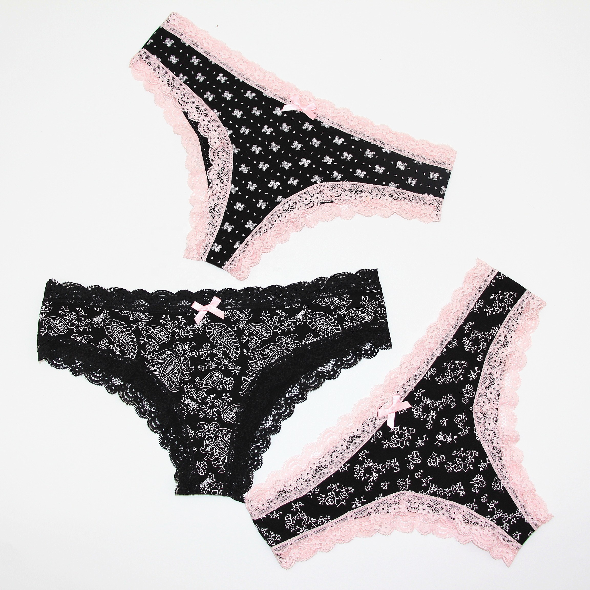 JIALI женщина кружевное нижнее белье, чашечки расположены рядом, цельный со средней талией, трусики Мягкие Бесшовные сексуальное кружевное нижнее белье трусики женские бесшовные трусы