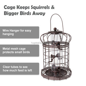 Mangeoire à colibris suspendue pour jardin extérieur, résistante aux intempéries, robuste, anti-écureuils, avec 6 ports d'alimentation - Product Image 2