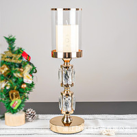 Nouveau cristal métal Vase porte-fleurs lustre de mariage pièce maîtresse pour Tables de réception fournitures de mariage