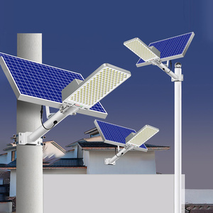 Ngoài trời chiếu sáng đường không thấm nước IP65 đường phố đèn Die-cast nhôm riêng biệt cảm biến chuyển động LED năng lượng mặt trời ánh sáng đường phố - Product Image 2