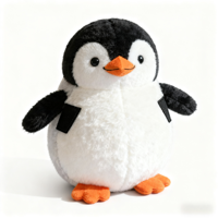 Peluche pingouin personnalisée haut de gamme, jouet en peluche doux de qualité supérieure avec un savoir-faire professionnel pour des cadeaux exclusifs