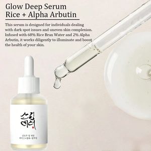 ライスアルファ<span class=keywords><strong>Arbutin</strong></span>ダークスポット補正ブライトニングホワイトニングスキンケア韓国美容フェイスグローディープセラム30ml - Product Image 6
