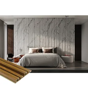 Wood Grain Metal Color 3d Diamond Wall Panel PVC Board for 5d Wall Panels