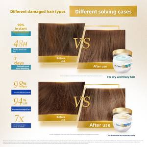 มาส์กหน้าผมอะมิโนแอซิด260กรัมสำหรับผมเสียและแห้งชุดรักษาซ่อมแซม1นาที - Product Image 4