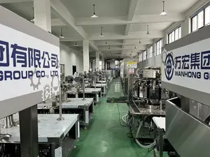 Wanhong Automatic Plastic Bag Filling And Sealing Machine Fill And Seal Packing Machine Rotary Packing Machine For Food