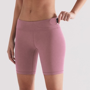 Femmes XL taille haute séchage rapide respirant sport Yoga Shorts solide lisse cinquième motif Leggings pour Gym Fitness - Product Image 6