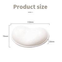 Silicone Poignet Pad Confort Gel Confortable Mode Gaming Tapis De Souris Dessin Animé Main Ordinateur Gel Tapis De Souris Coussin pour Bureau Hom