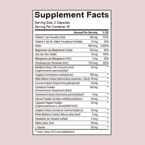   Cápsulas de Apoyo que Promueven Niveles Saludables de Glucosa y Equilibrio Metabólico, Suplemento Nutricional Diario para Adultos - Product Image 2