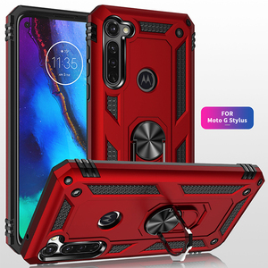 Funda armadura a prueba de golpes para MOTO G FAST E7 Power G, Stylus, soporte magnético para anillo de coche, funda de teléfono E5 Play E6 G6, antigolpes - Product Image 3