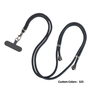 Mobile <b>Phone</b> <b>Strap</b> <b>Crossbody</b> Braided Rope T-Handle Clip-on Durable Short Neck Lanyard for Smartphone - Product Image 1
