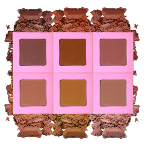 Nouveaux Arrivages Palette DIY Fard à Joues Bronzant Individuel Prix Usine Vegan, Fard à Joues Libre, Maquillage Contouring et Illuminateur Beauté Sous Marque Privée - Product Image 1