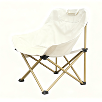 Chaise de camping pliable confortable, moderne et durable en acier au carbone et tissu Oxford, portable pour la plage, la randonnée, les voyages, le jardin et l'extérieur