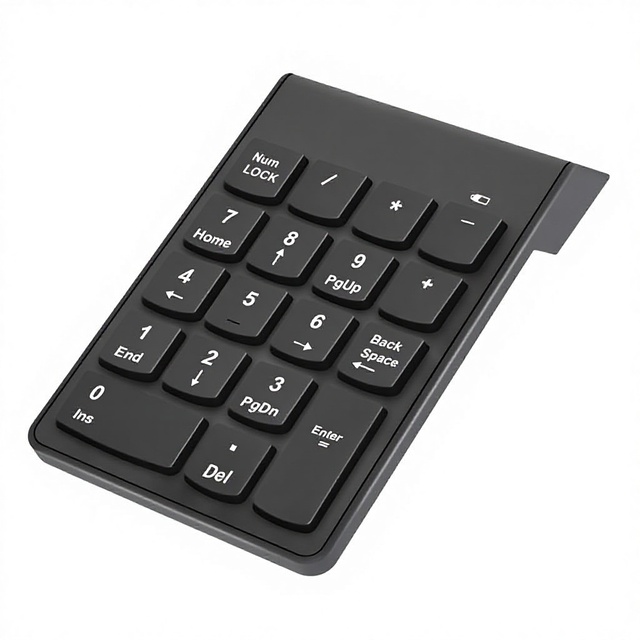 Wireless for Mini Portable Numeric Keypad Keyboard for Desktop Bank Accounting Office Use